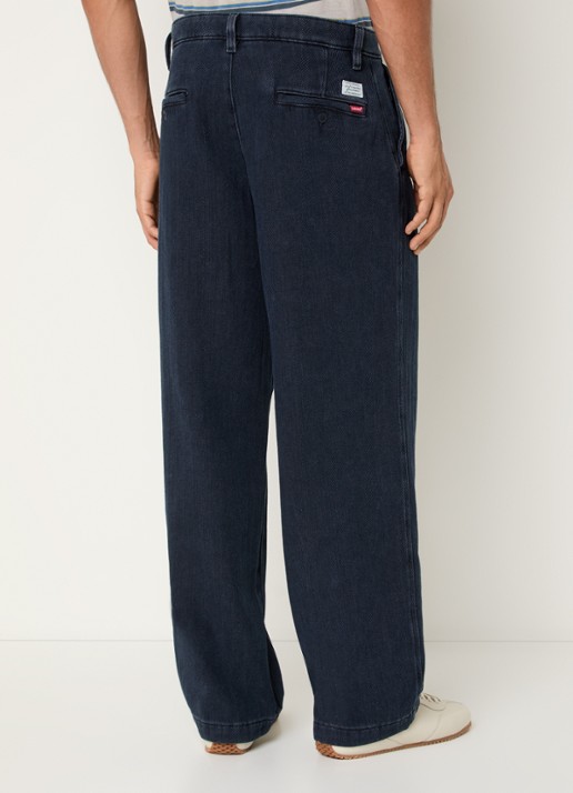 Levi's Wide fit chino met steekzakken - achterkant 5 indigo