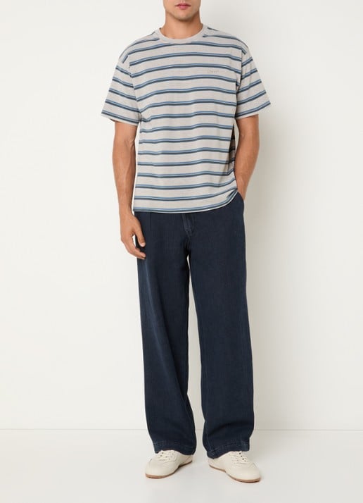 Levi's Wide fit chino met steekzakken - voorkant 2 indigo