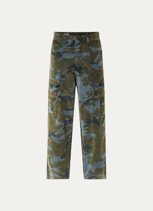 Levi's Wide fit jeans met gekleurde wassing - voorkant 4 mosgroen