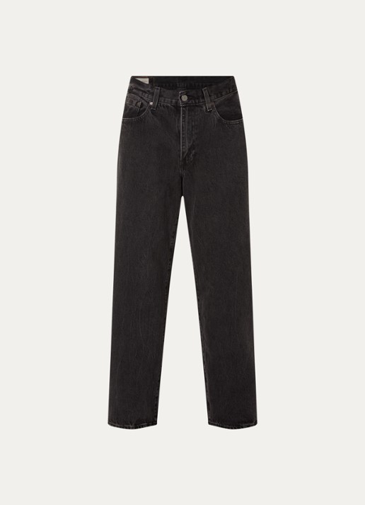 Levi's Wide leg jeans met gekleurde wassing - voorkant 2 zwart