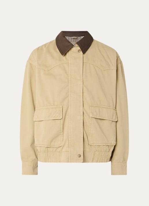 Levi's Winnie Western barn jack - voorkant 3 beige