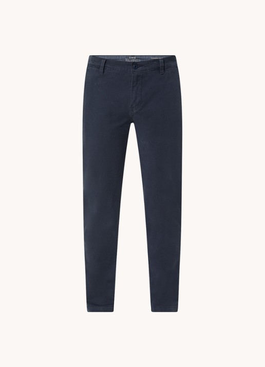 Levi's XX tapered fit chino met steekzakken - voorkant donkerblauw