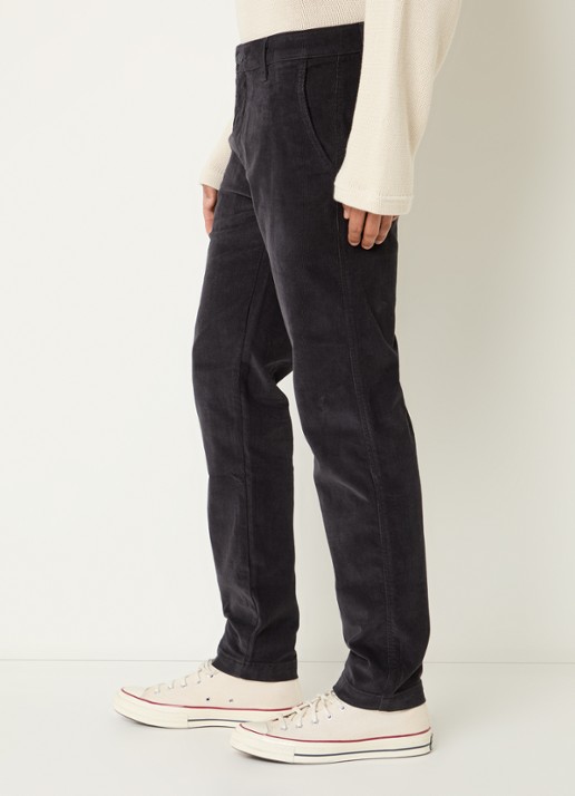 Levi's XX tapered fit chino van corduroy met steekzakken - detail 5 zwart