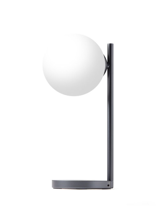 Lexon Bubble tafellamp met oplaadfunctie 30 cm - detail 2 grijs