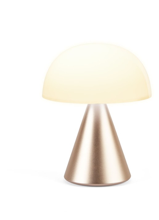 Lexon Mina Large tafellamp 17 x Ø14 cm - detail 2 goud
