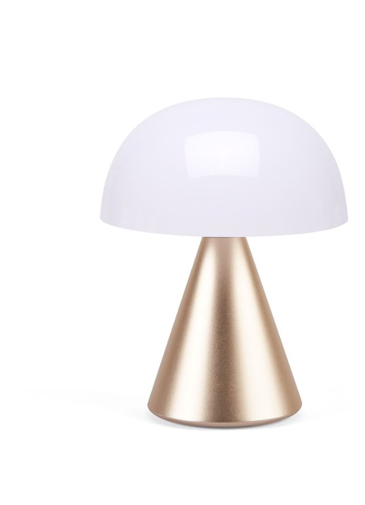 Lexon Mina Large tafellamp 17 x Ø14 cm - voorkant 5 goud