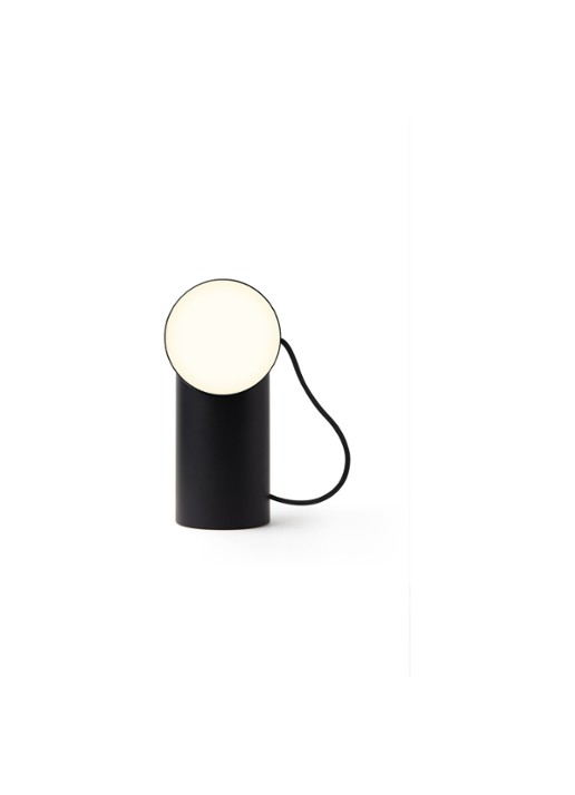 Lexon Orbe draadloze tafellamp  Ø9,5 cm - detail 2 zwart