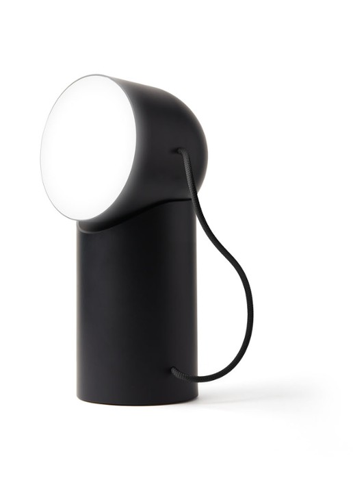 Lexon Orbe draadloze tafellamp  Ø9,5 cm - detail 4 zwart