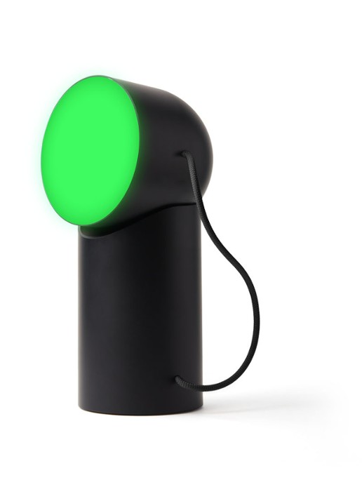 Lexon Orbe draadloze tafellamp  Ø9,5 cm - detail 5 zwart