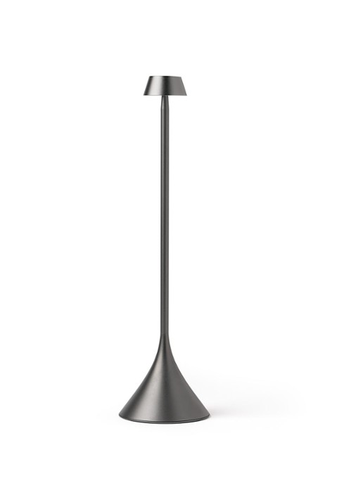 Lexon Steli Shade draadloze tafellamp 28,6 cm x Ø7,7 cm - detail donkergrijs