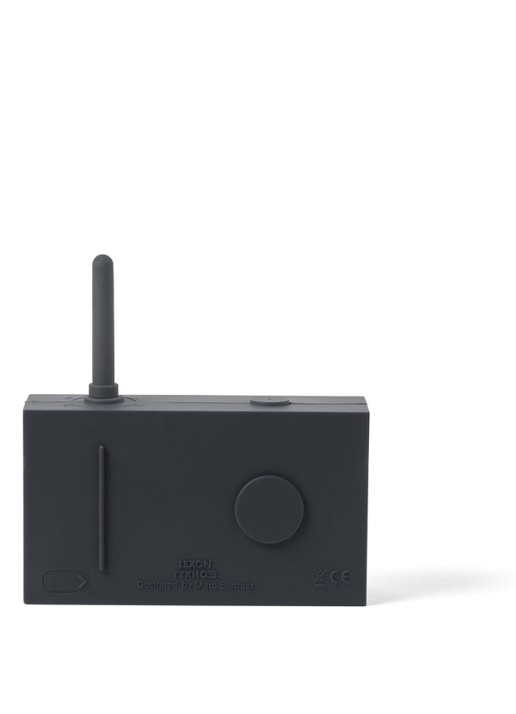 Lexon Tykho 3 waterproof radio & bluetooth speaker - detail 3 antraciet