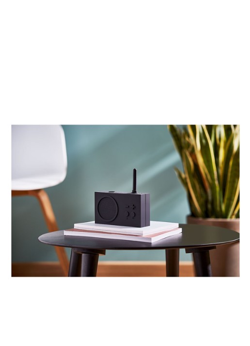 Lexon Tykho 3 waterproof radio & bluetooth speaker - detail 5 antraciet