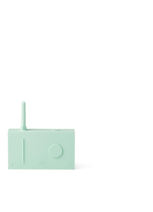 Lexon Tykho 3 waterproof radio & bluetooth speaker - detail 2 turquoise