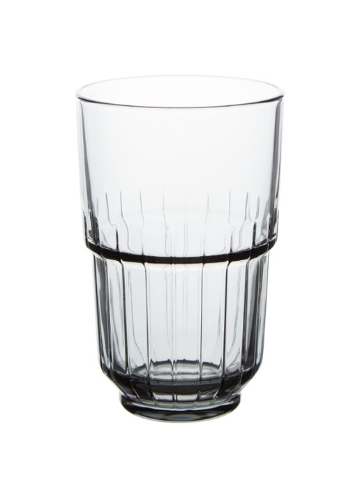 Libbey Linq drinkglas 41 cl - voorkant grijs