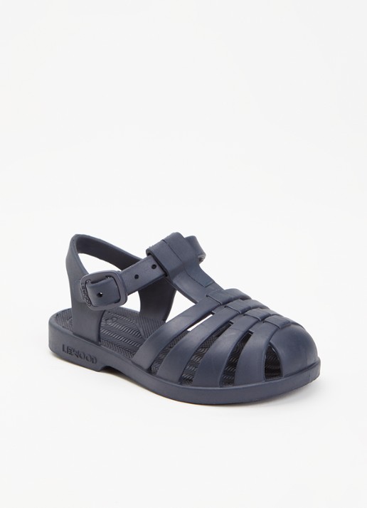 Liewood Bre sandaal van rubber - voorkant 3 donkerblauw