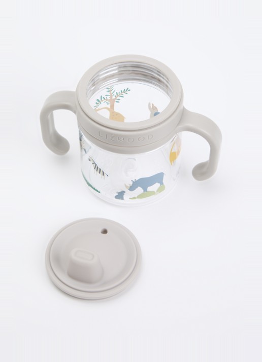 Liewood Kylo kinderbeker 28 cl - voorkant 2 beige