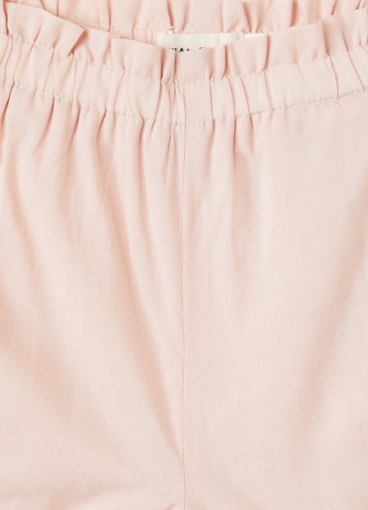 Lil 'Atelier NBFDayna tapered fit korte broek - detail 2 oudroze