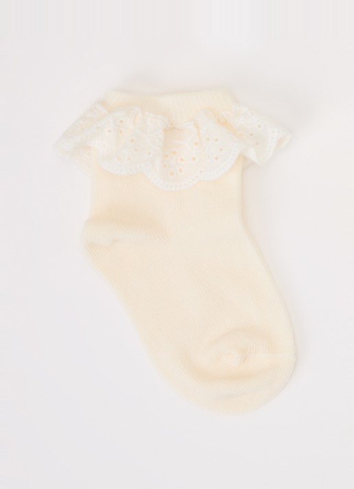 Lil 'Atelier NBFDertrud sokken met broderie