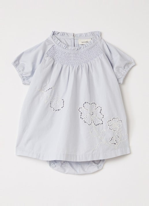 Lil 'Atelier NBFFAustine jurk met broderie