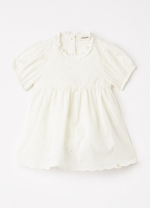 Lil 'Atelier NBFFlores tuniekjurk met broderie