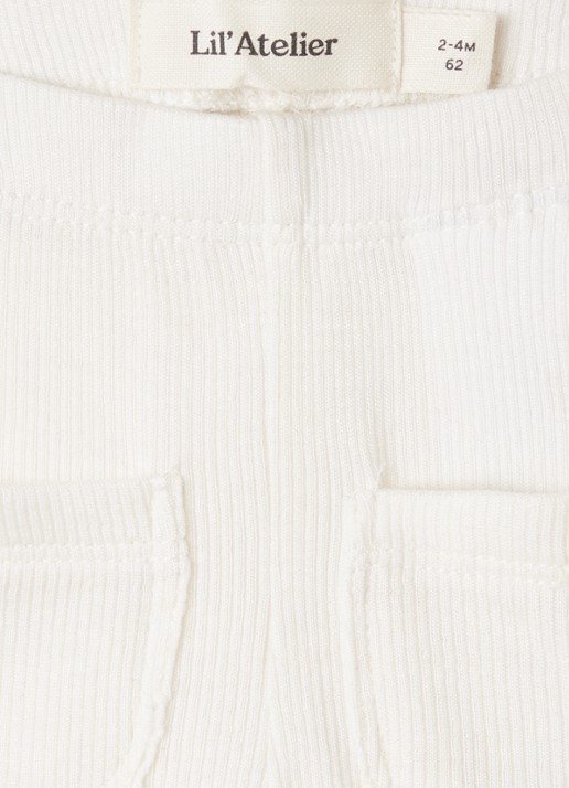 Lil 'Atelier NBFFrijo legging - detail 4 gebroken wit