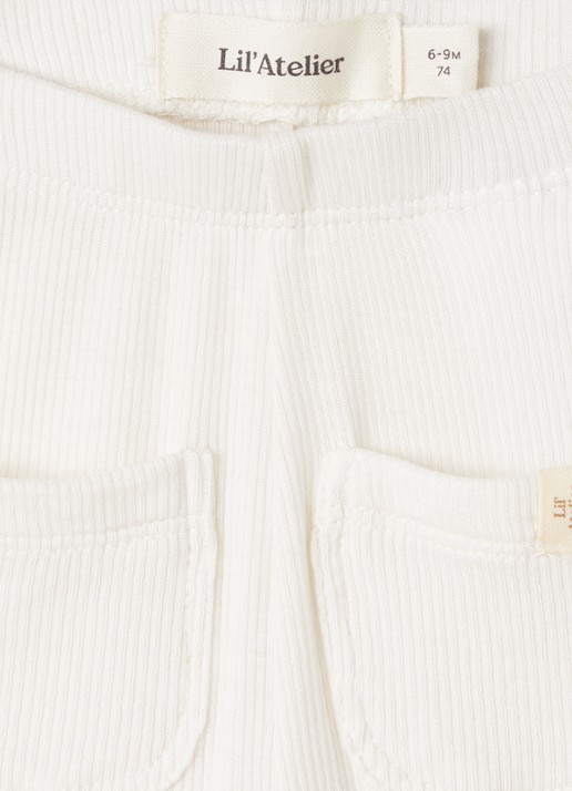 Lil 'Atelier NBFFrijo legging - detail 5 gebroken wit