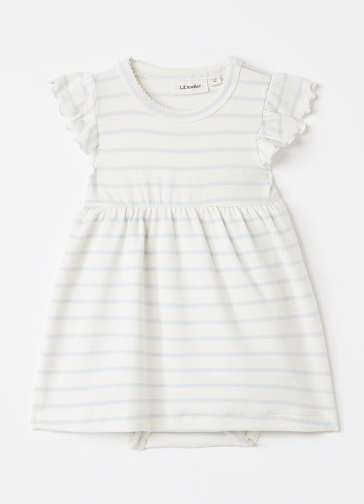 Lil 'Atelier NBFGeo jurk met streepprint