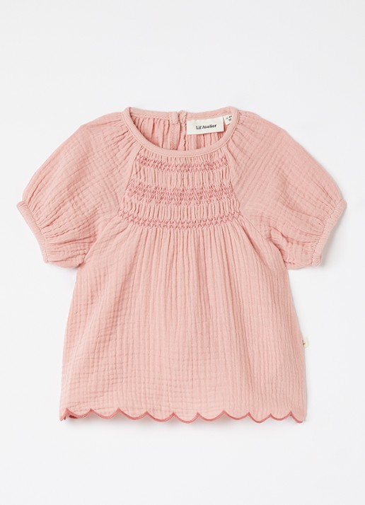 Lil 'Atelier NBFHiba top met smockwerk