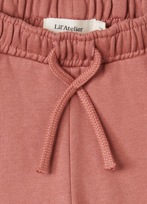 Lil 'Atelier NBFKilano tapered fit joggingbroek - detail 3 koraal