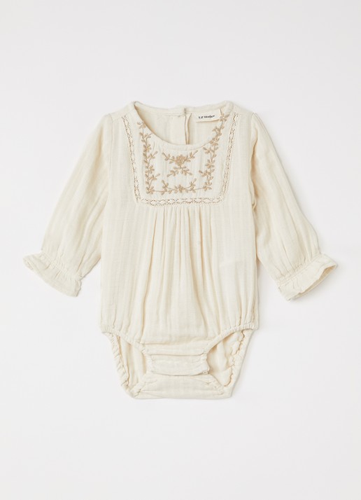 Lil 'Atelier NBFKopan romper met borduring