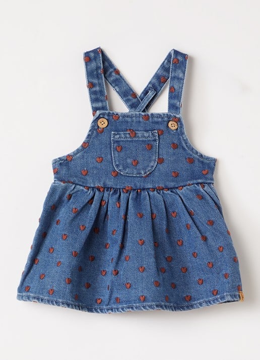Lil 'Atelier NBFliva jurk met borduring