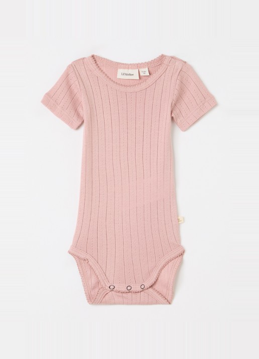 Lil 'Atelier NBFRachel romper met ribstructuur
