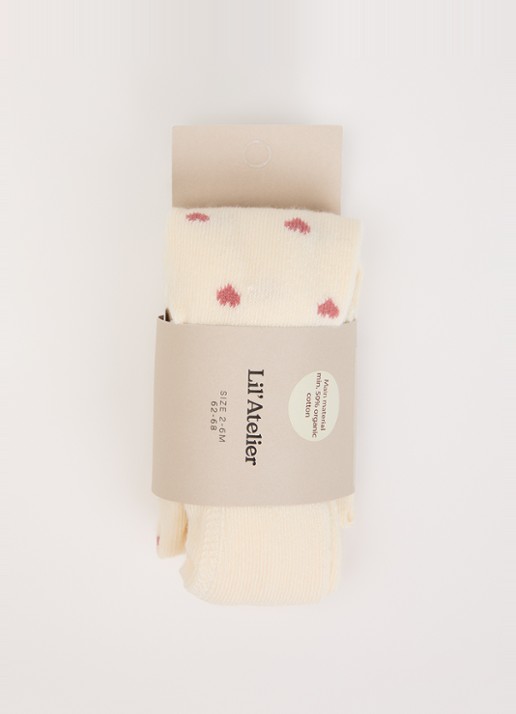 Lil 'Atelier NBFReba maillot met print - voorkant 2 ivoor