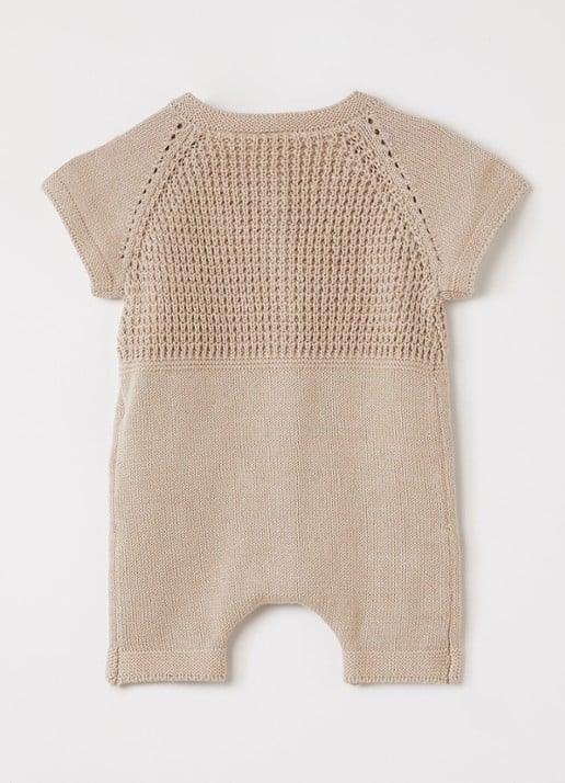 Lil 'Atelier NBMFifer babypak - achterkant beige