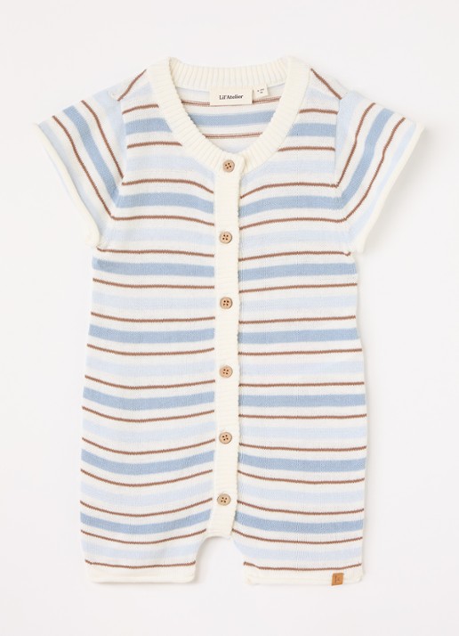Lil 'Atelier NBMHito babypak met streepprint