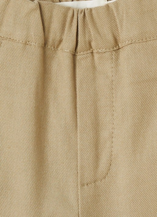 Lil 'Atelier NBMKoa straight fit chino - detail khaki