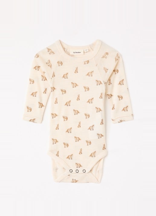 Lil 'Atelier NBMNalu romper in wolblend met print