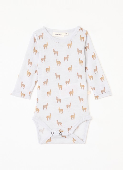 Lil 'Atelier NBMNoel romper van wol