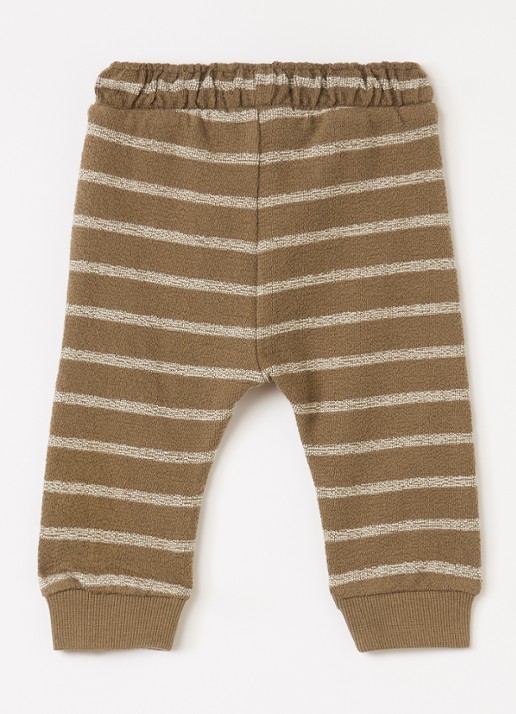 Lil 'Atelier NBMOby tapered fit legging - voorkant 4 bruin
