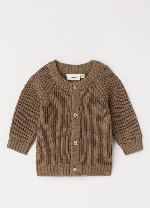 Lil 'Atelier NBNEmlen ribgebreid vest