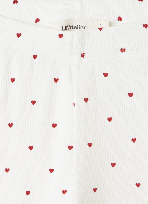 Lil 'Atelier NMFGago legging met print - detail 3 ivoor
