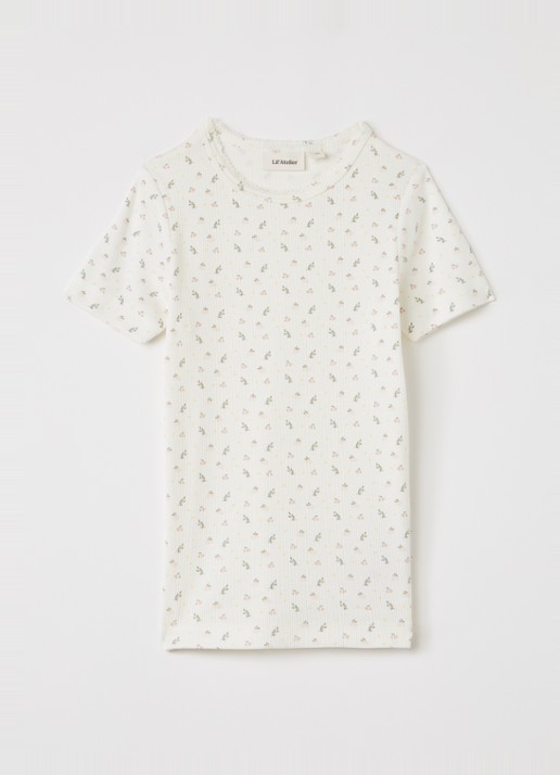 Lil 'Atelier NMFGago T-shirt met bloemenprint