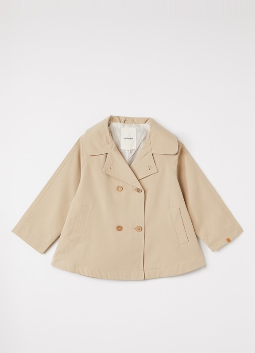 Lil 'Atelier NMFLamadelin trenchcoat met steekzakken