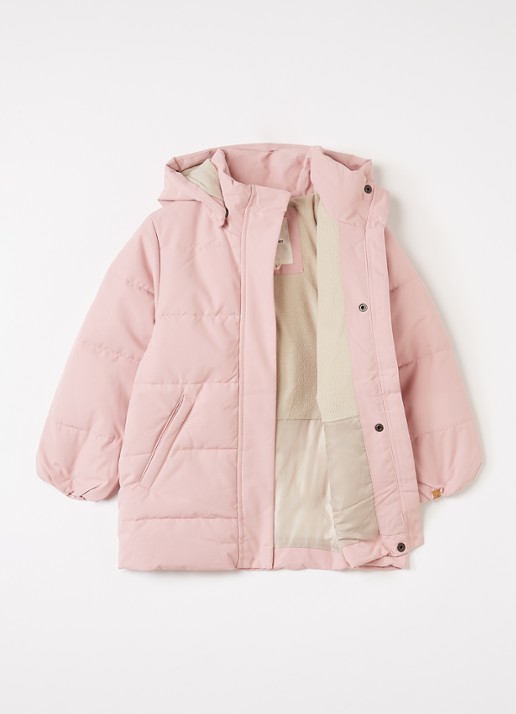 Lil 'Atelier NMFLamedow gewatteerd jack - voorkant 2 roze