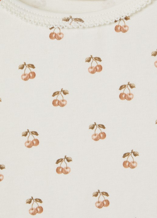 Lil 'Atelier NMFLayo longsleeve met print - detail 4 gebroken wit