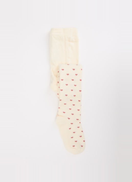 Lil 'Atelier NMFReba maillot met print - voorkant 2 ivoor
