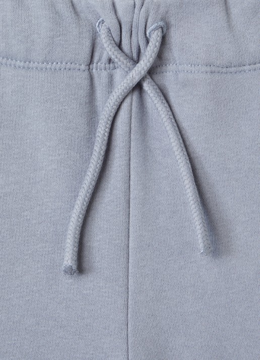 Lil 'Atelier NMMILondon joggingbroek met trekkoord - detail grijs