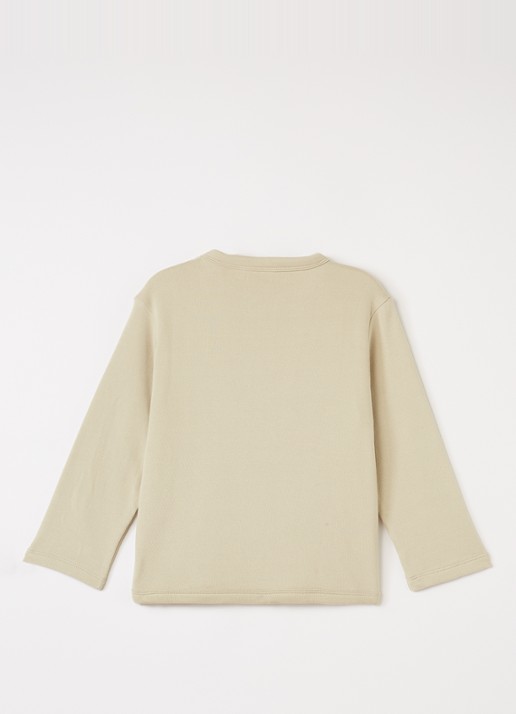 Lil 'Atelier NMMILondon sweater  - voorkant 2 beige