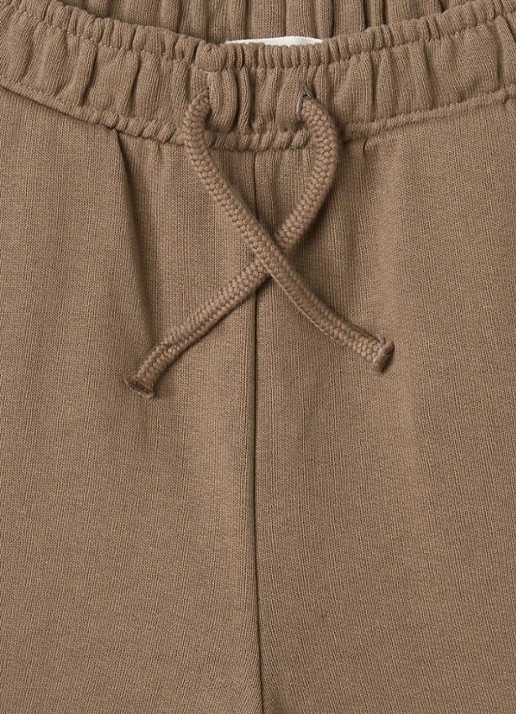 Lil 'Atelier NMMJobo Lio tapered fit joggingbroek met trekkoord - detail 3 lichtbruin