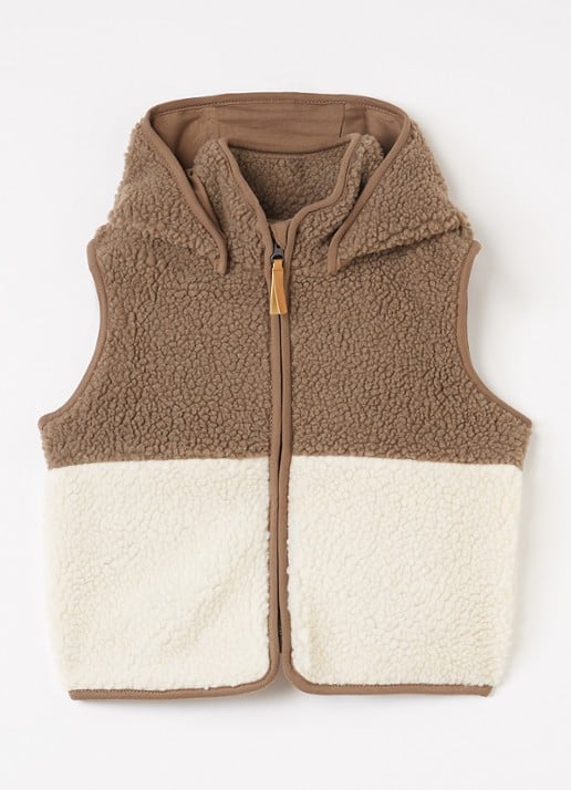 Lil 'Atelier NMMLajo bodywarmer van teddy